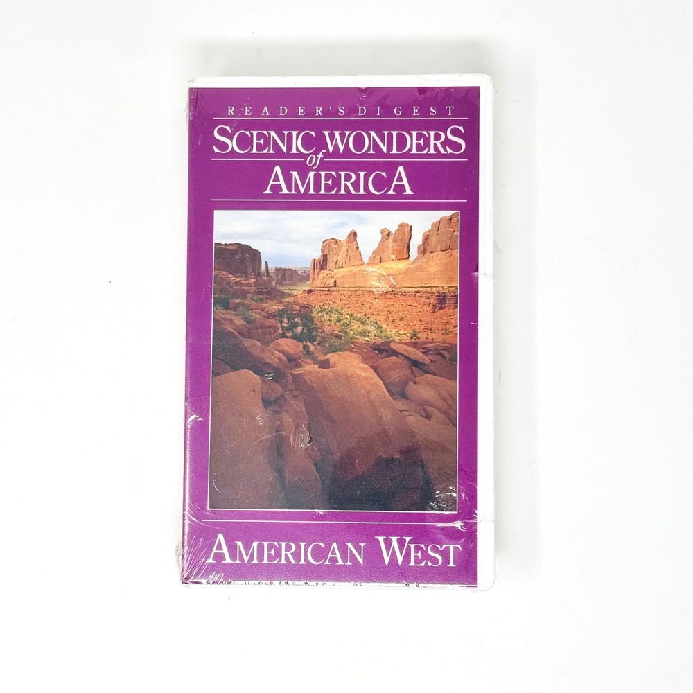 Readers Digest Scenic‎ Wonders of America American West VHS 1991 New Sealed